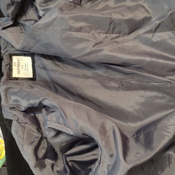 🤎EUC Old Navy Black 40% Wool Peacoat - Picture 9 of 11